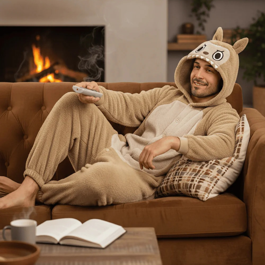 Labubu Kostume til Voksne - Beige