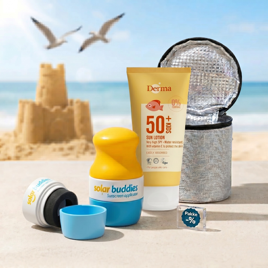 Solar Buddies liten sommarbundle – startpaket med applikator och tillbehör för familjen