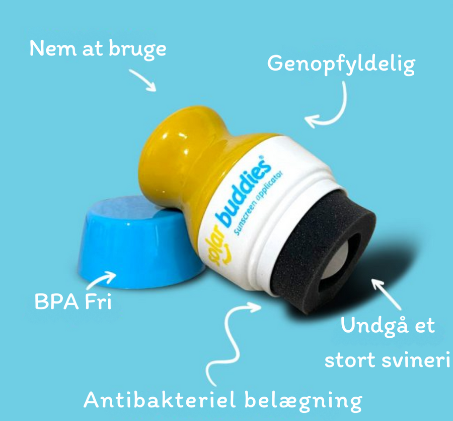 Fördelar med Solar Buddies solkrämsapplikator – enkel och kladdfri applicering