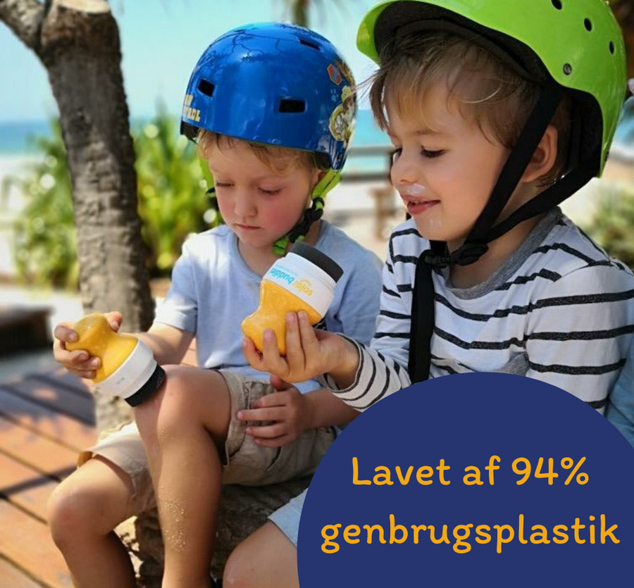 Solar Buddies solkrämsapplikator – gjord av 94% återvunnen plast