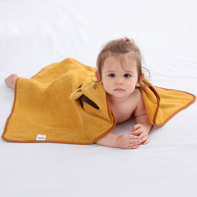 Lejon - Bambu Babyhandduk - 75x75CM