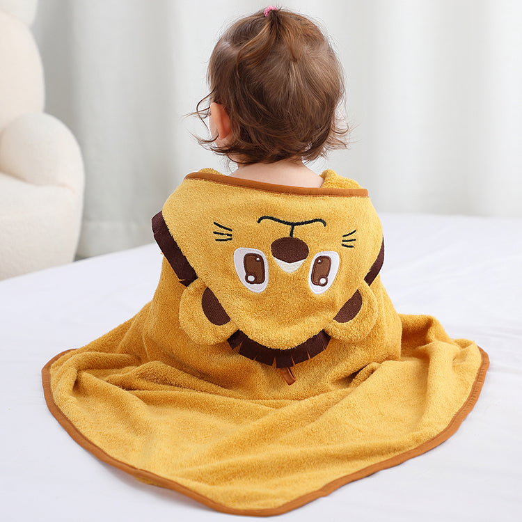 Lejon - Bambu Babyhandduk - 75x75CM