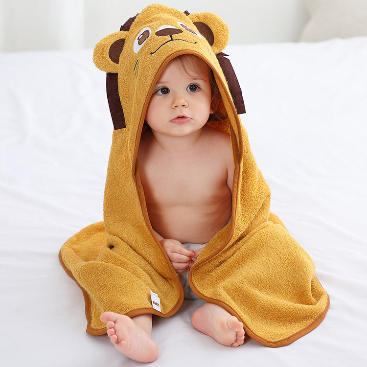 Lejon - Bambu Babyhandduk - 75x75CM