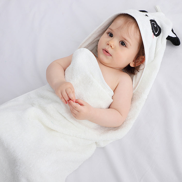 Panda - Bambu Babyhandduk - 100x75CM