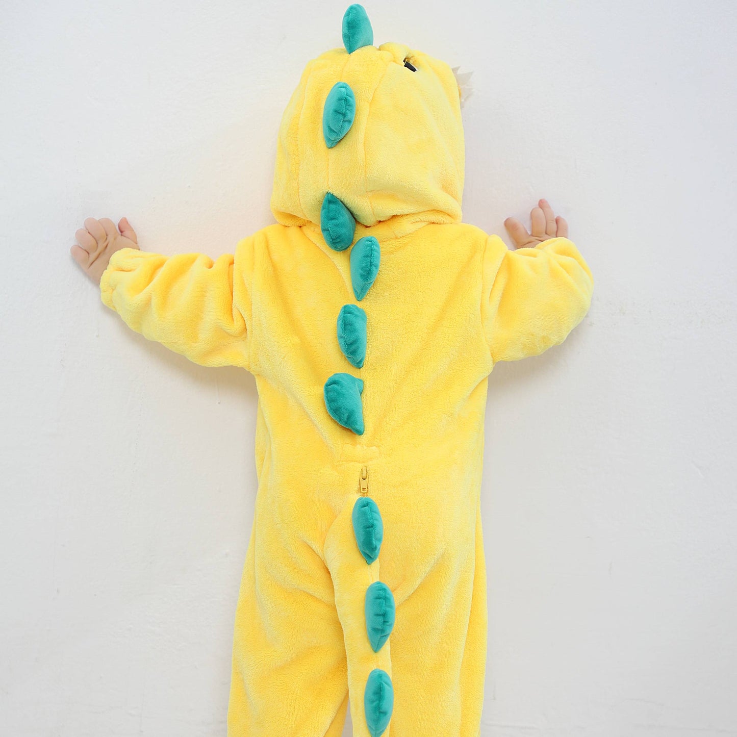 Gul T-Rex Kostume til Børn 0-6 år