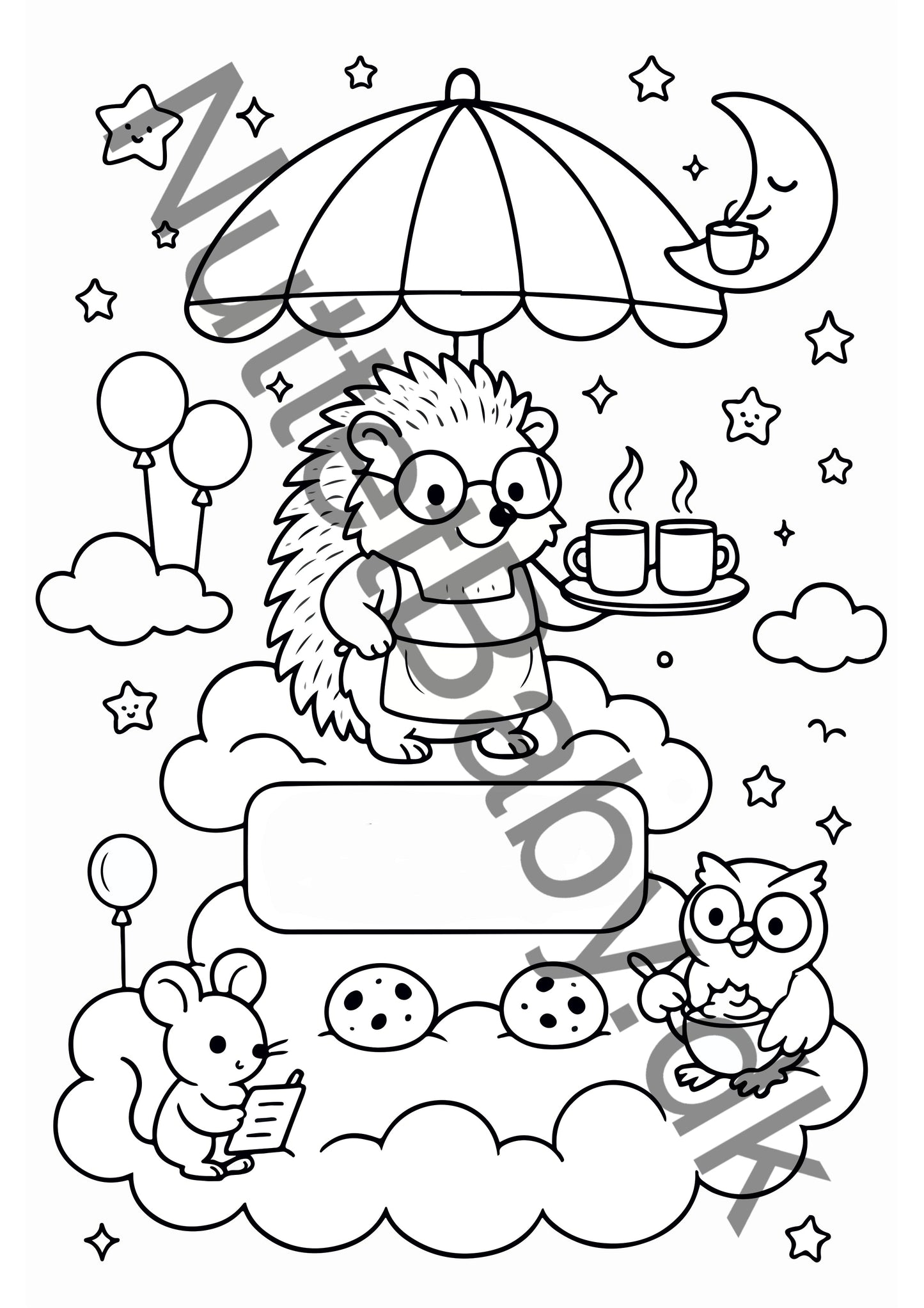 Pindsvin farvelægning