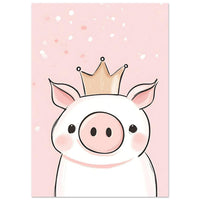 Söt prinsessgrisaffisch
