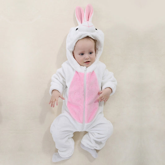 Hvid Kanin Kostume til Børn – Sød og Blød Dyredragt