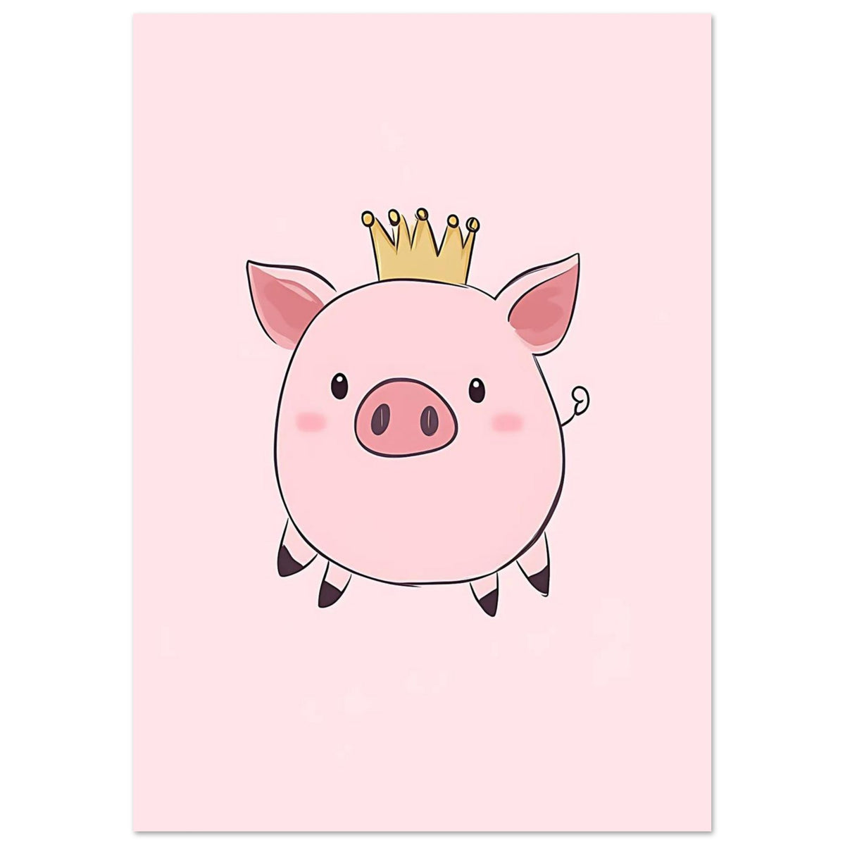 Prinsessgrisen Affisch