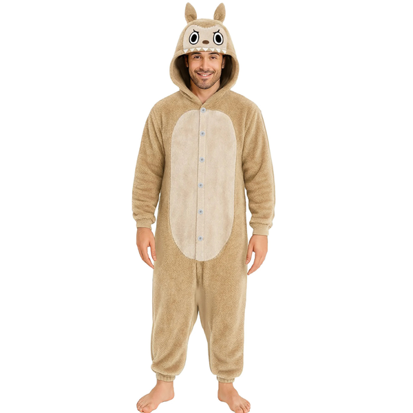 Labubu Kostym för Vuxna - Beige