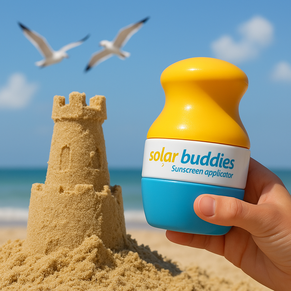 Solar Buddies solkrämsapplikator – original produkt för barn och vuxna