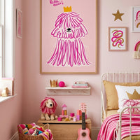 Prinsesshunden Poster