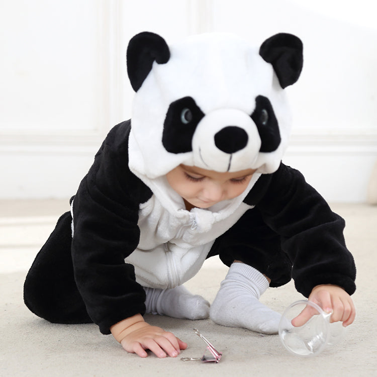 Panda Kostume til Børn – Blødt og Krammevenligt Dyrekostume