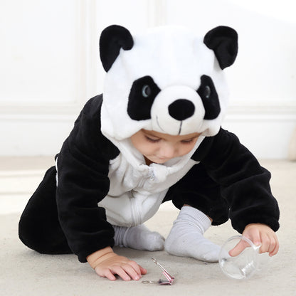 Panda Kostume til Børn – Blødt og Krammevenligt Dyrekostume
