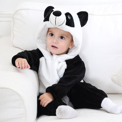 Panda Kostume til Børn – Blødt og Krammevenligt Dyrekostume