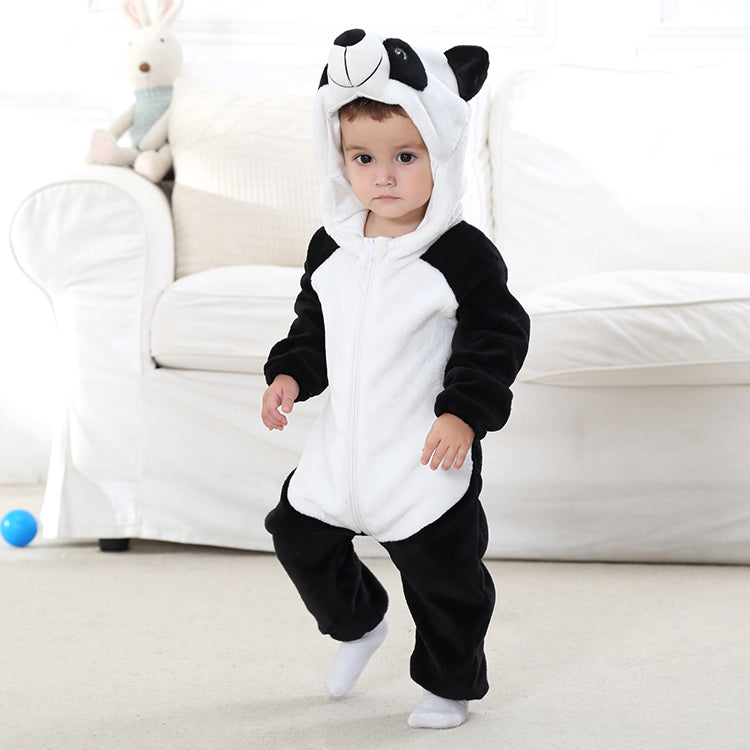 Panda Kostume til Børn – Blødt og Krammevenligt Dyrekostume