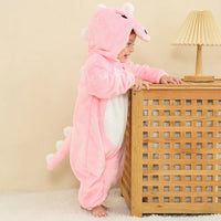 Rosa T-Rex Barnkostym