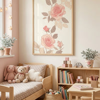 Rosa Blomma Poster