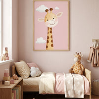 Babygiraffen Affisch