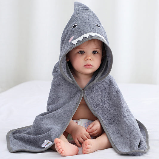 Shark - Bambu Babyhandduk - 75x75CM