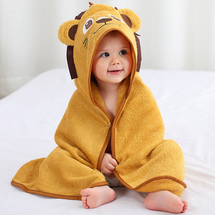 Lejon - Bambu Babyhandduk - 75x75CM