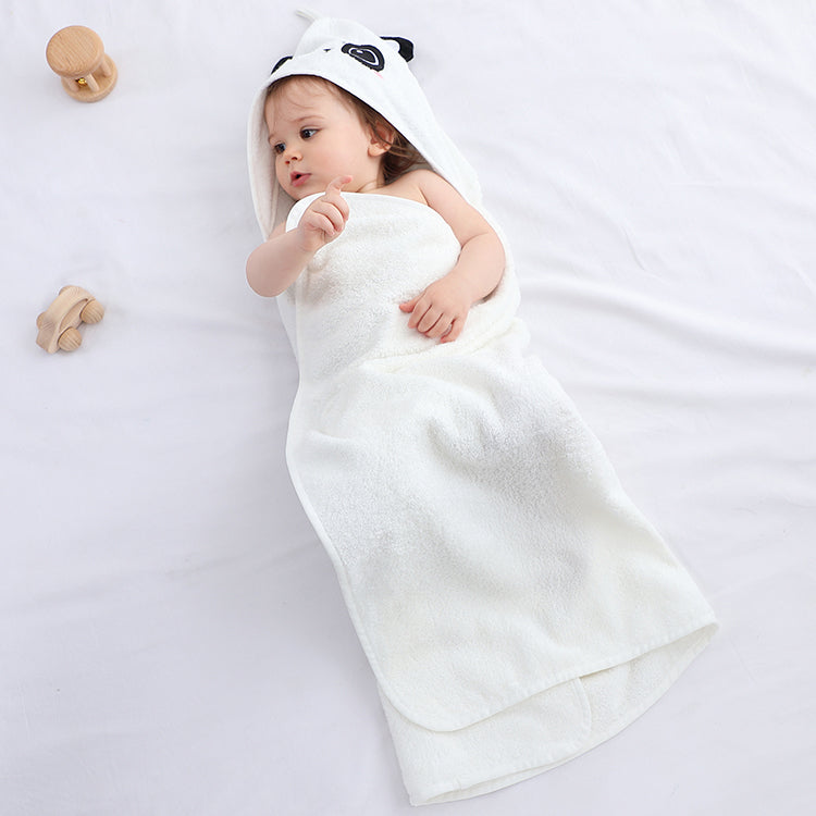 Panda - Bambu Babyhandduk - 100x75CM