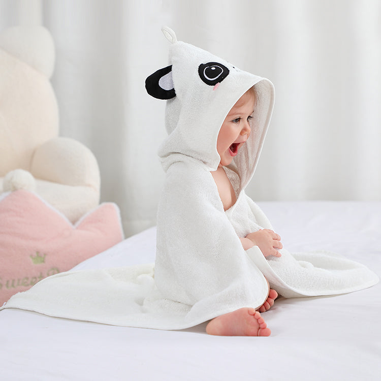 Panda - Bambu Babyhandduk - 100x75CM