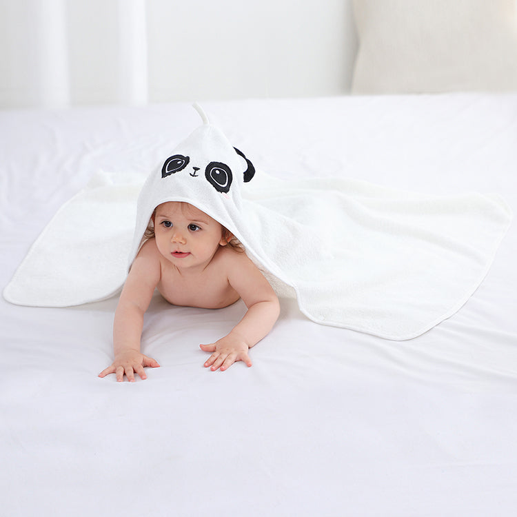 Panda - Bambu Babyhandduk - 100x75CM