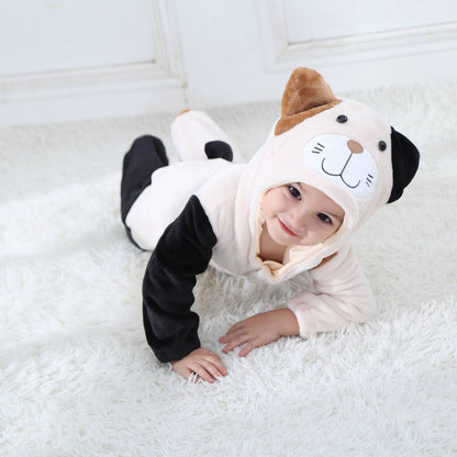 Beige Kat Kostume til Børn 0-6 år