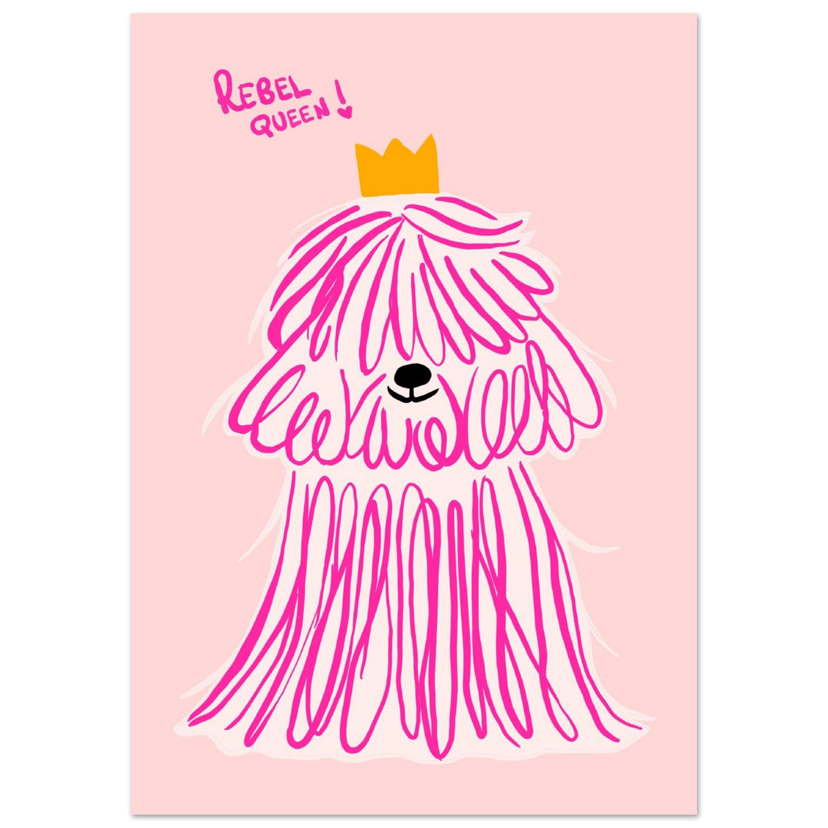 Prinsesshunden Poster