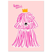 Prinsesshunden Poster