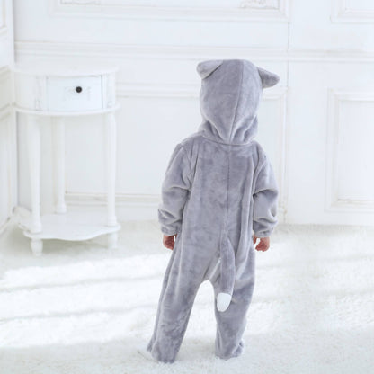 Grå Kat Kostume til Børn 0-6 år