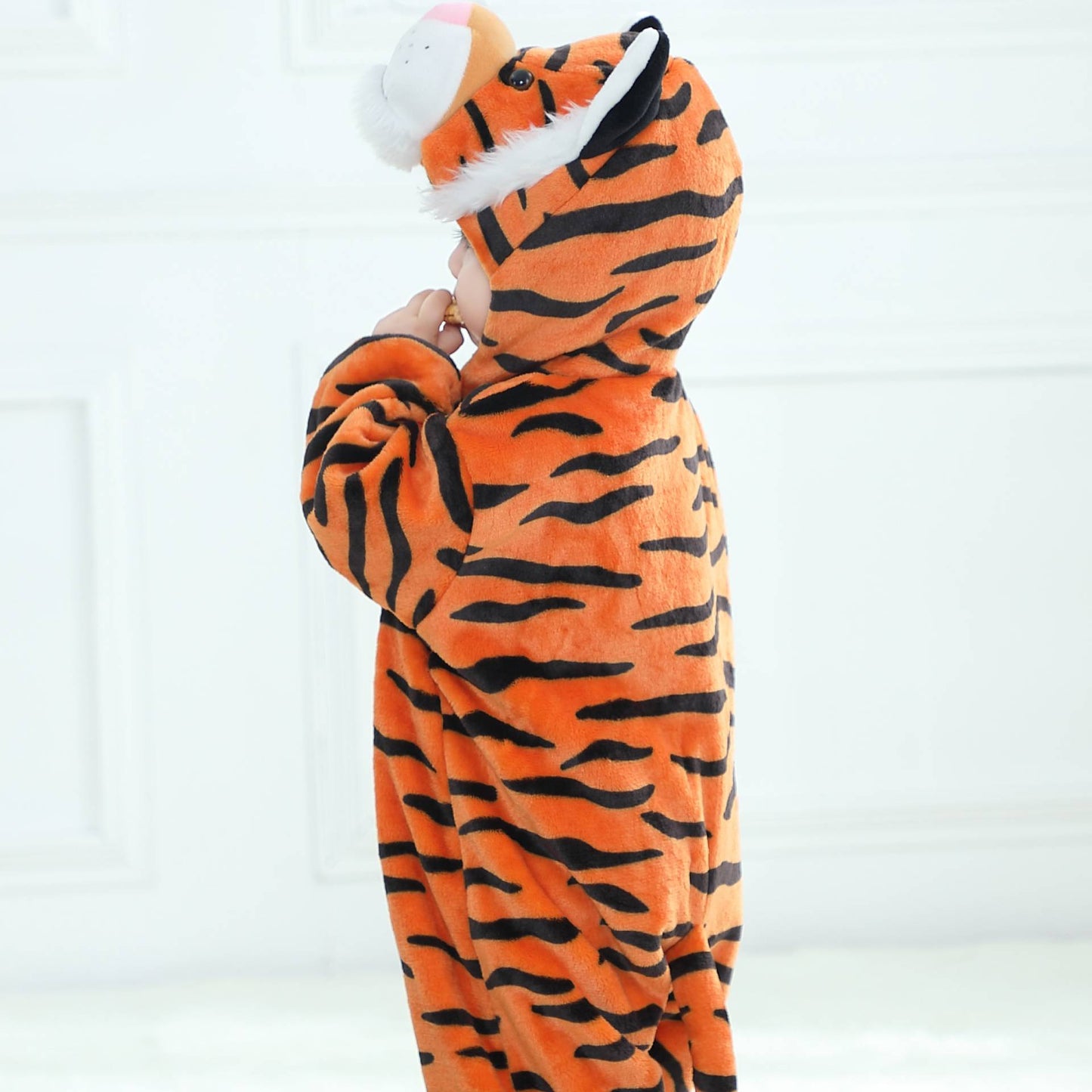 Orange Tiger Kostume til Børn 0-6 år