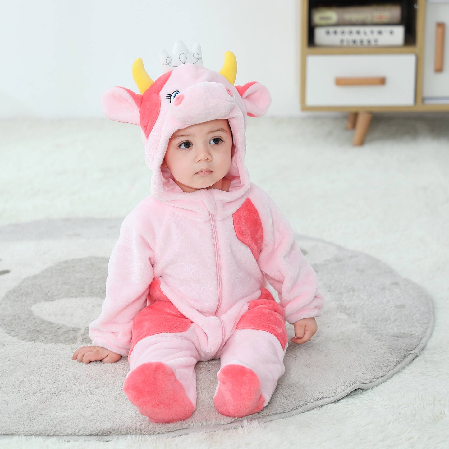 Grön drake-dräkt för barn