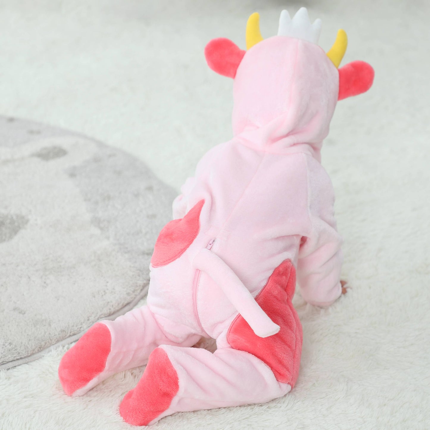 Grön drake-dräkt för barn