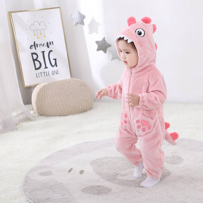 Lyserød Haj Kostume til Børn 0-6 år