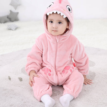 Lyserød Haj Kostume til Børn 0-6 år