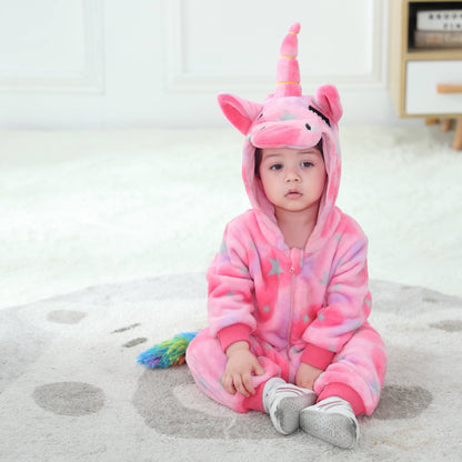 Stjerne Enhjørning Kostume til Børn 0-6 år