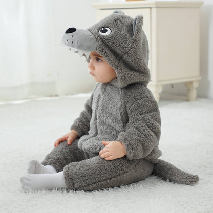 Grön drake-dräkt för barn