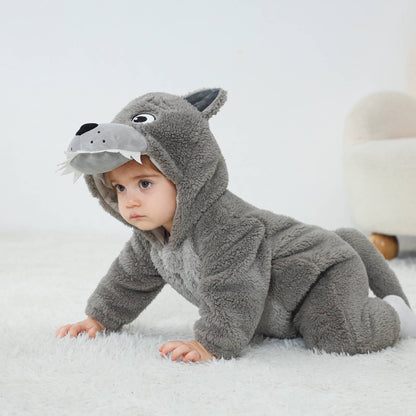 Grön drake-dräkt för barn