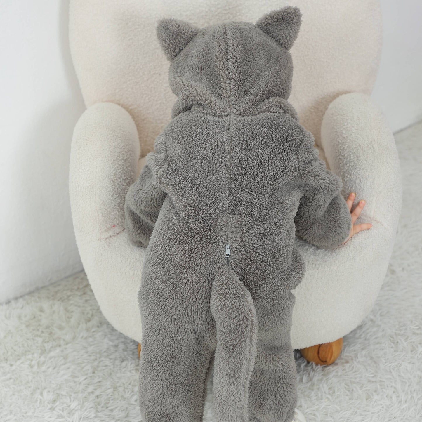 Grön drake-dräkt för barn